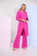 Plain Bootcut Trouser - Hot Pink