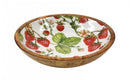 Strawberry Field Enamel Bowl