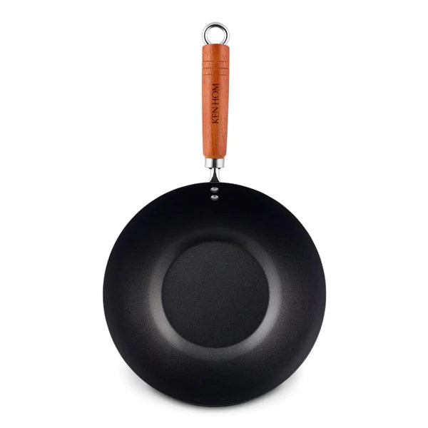 Classic Non-Stick Carbon Steel Wok - 27cm