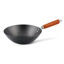 Classic Non-Stick Carbon Steel Wok - 27cm