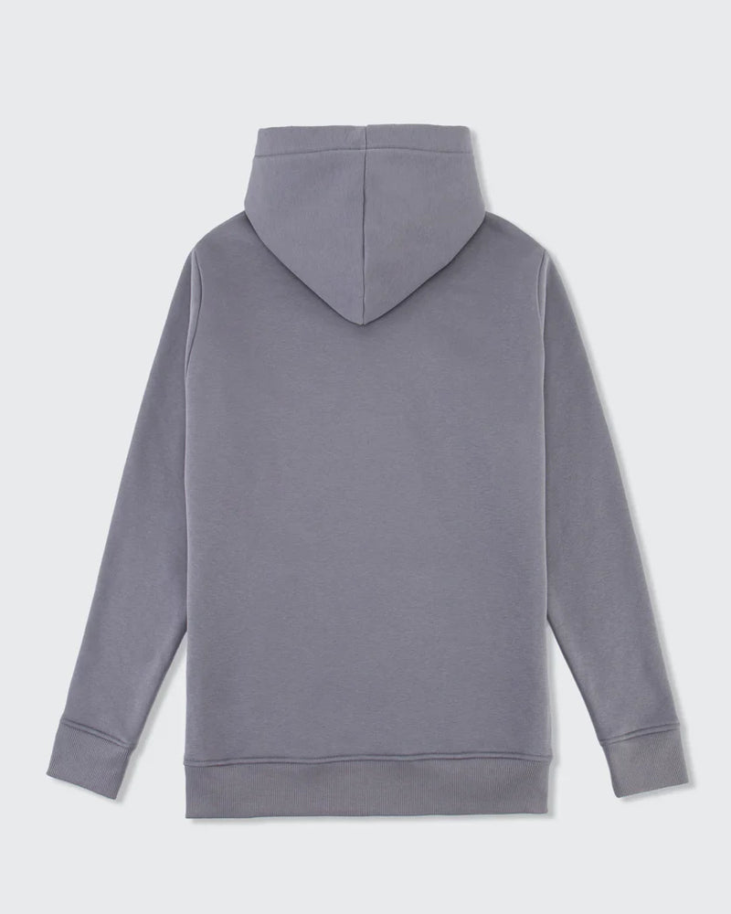Script Hoodie - Slate Grey
