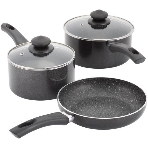 3 Piece Non-Stick Piece Saucepan Set