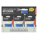 Tape Player LED Keychain