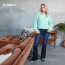 Kym Flare Jean - Dark Indigo