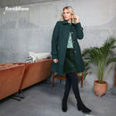 Kyrie Wool Blend Coat - Green