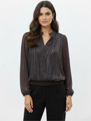 Bella Band Top - Brown