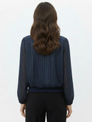 Bella Band Top - Navy