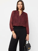 Bella Band Top - Red