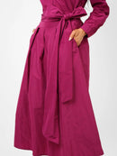 Taffata Skirt - Magenta