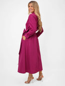 Taffata Skirt - Magenta