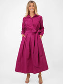 Taffata Skirt - Magenta