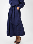 Taffata Skirt - Navy