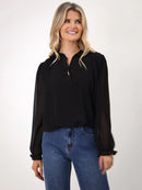Fia Blouse - Black