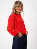 Fia Blouse - Red