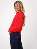 Fia Blouse - Red