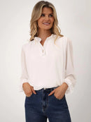 Fia Blouse - Cream