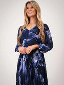 Hannah Dress - Navy