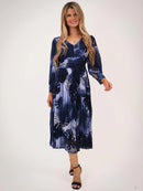 Hannah Dress - Navy