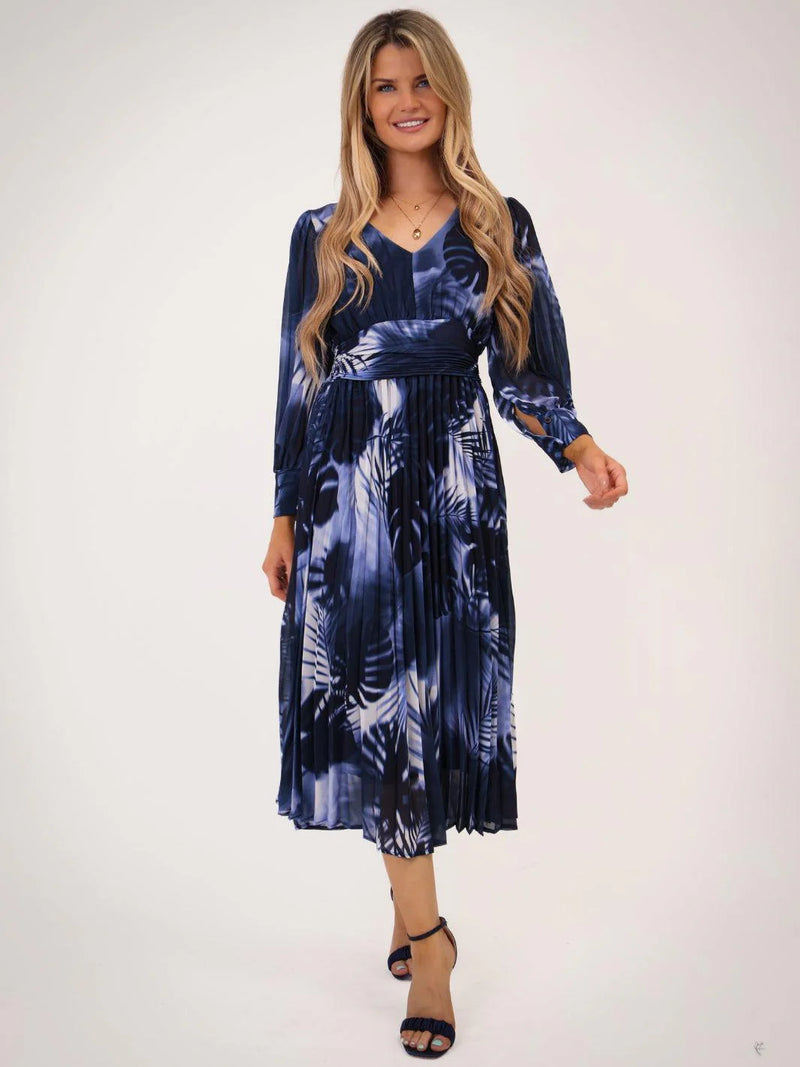 Hannah Dress - Navy