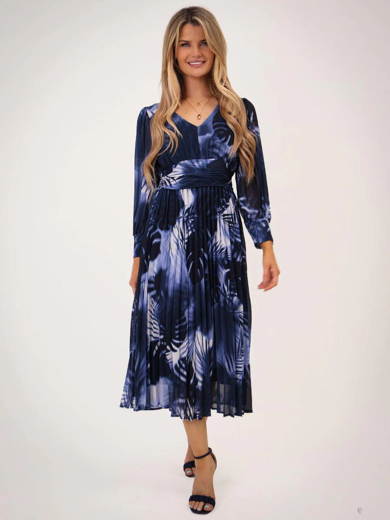 Hannah Dress - Navy