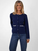 Luna Cardigan - Navy