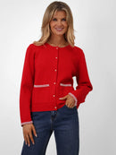 Luna Cardigan - Red