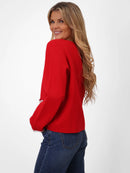 Luna Cardigan - Red