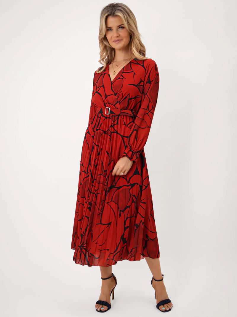 Positano Dress - Red Print