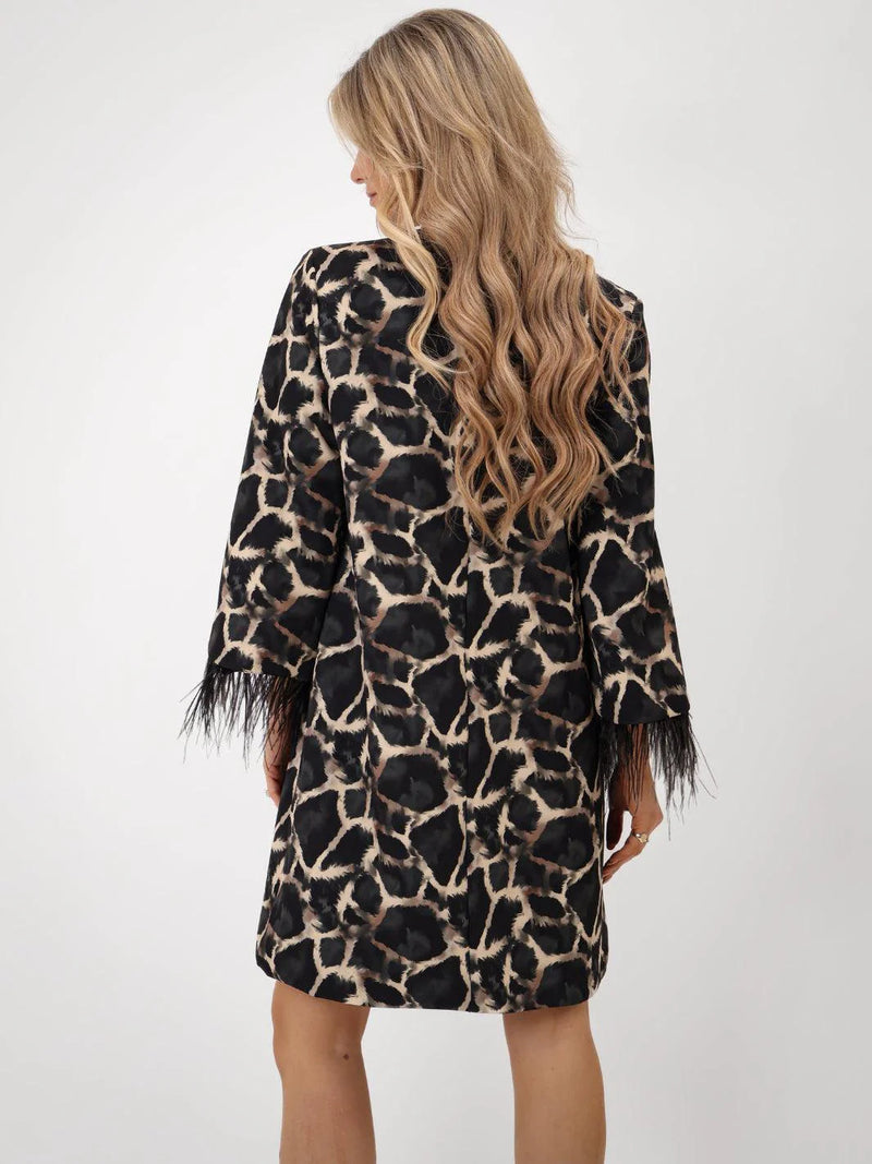 Taylor Dress - Black Print