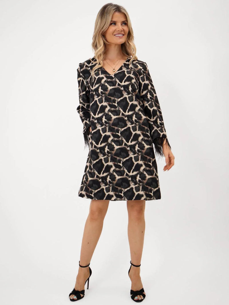 Taylor Dress - Black Print