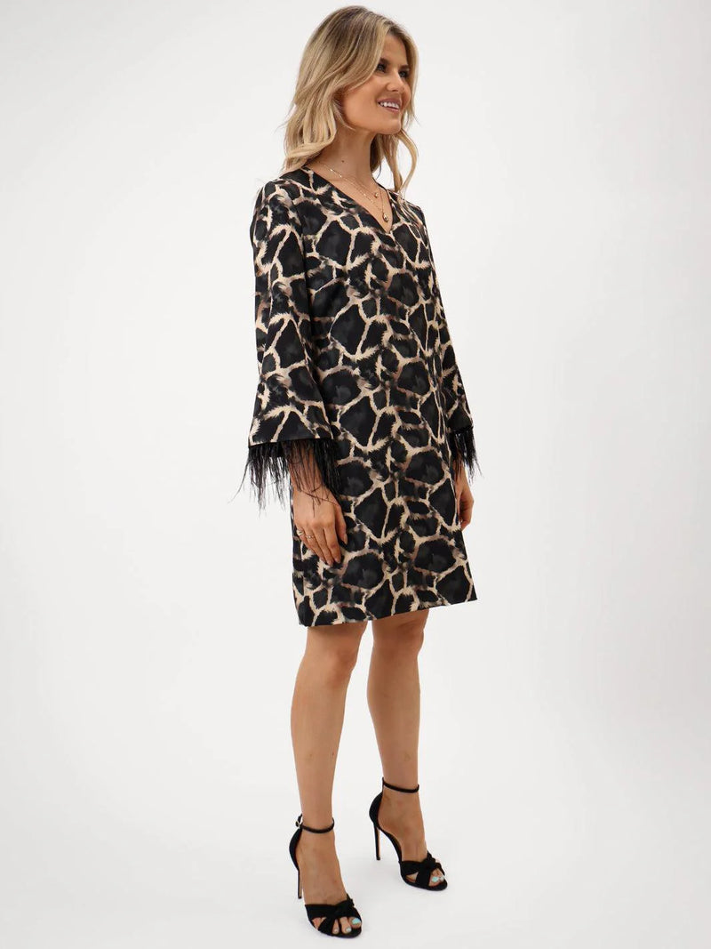 Taylor Dress - Black Print