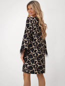 Taylor Dress - Black Print