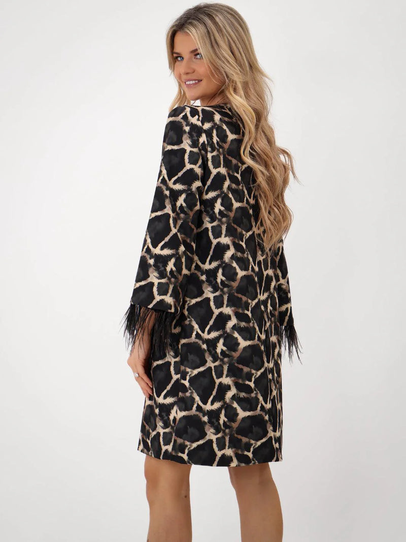 Taylor Dress - Black Print