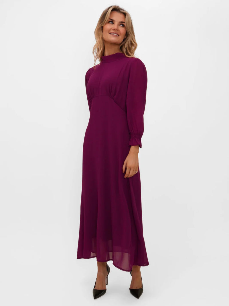 Tilly Dress - Burgundy
