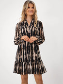 Venus Dress - Black Print