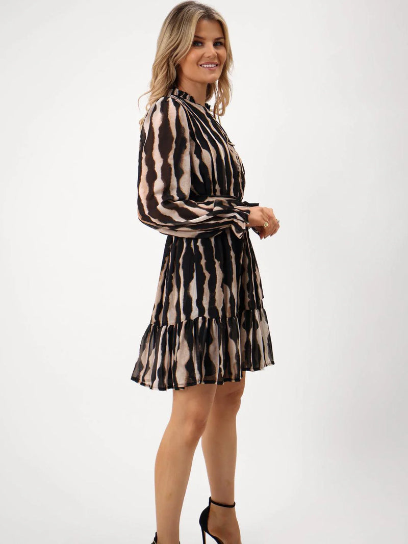 Venus Dress - Black Print