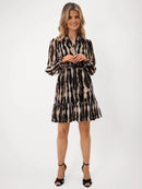 Venus Dress - Black Print