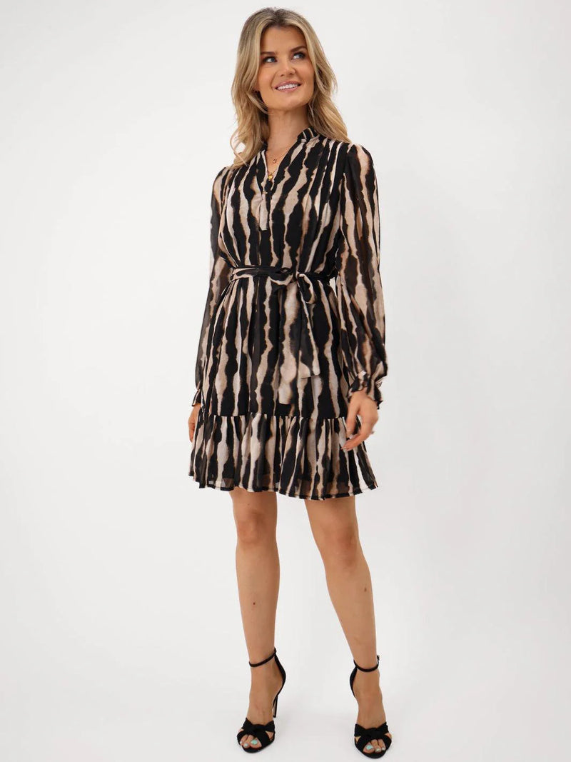 Venus Dress - Black Print