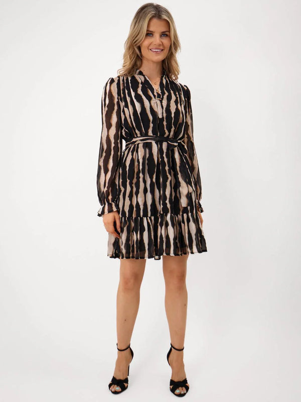 Venus Dress - Black Print