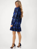 Venus Dress - Royal Print