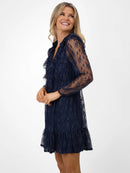 Vicky Dress - Navy