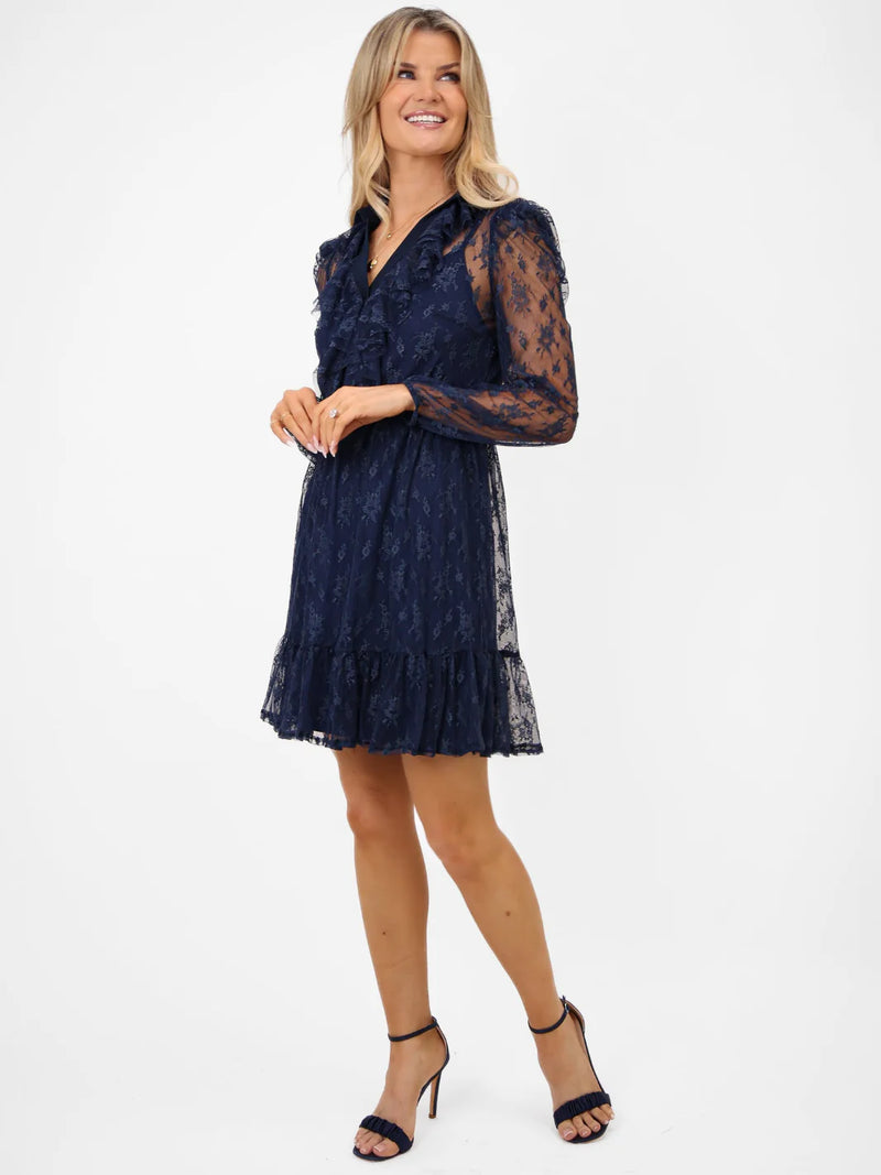 Vicky Dress - Navy