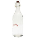 Kilner Clip Top Square Bottle 1 Litre