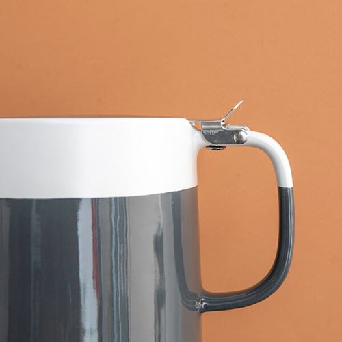 Barcelona Teapot 4 Cup - Cool Grey