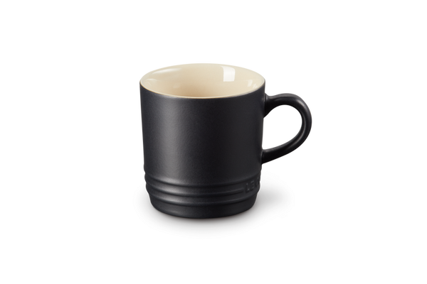 Cappuccino Mug 200ml - Satin Black
