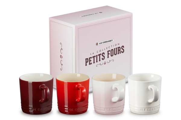 Petits Fours Set of 4 Mugs