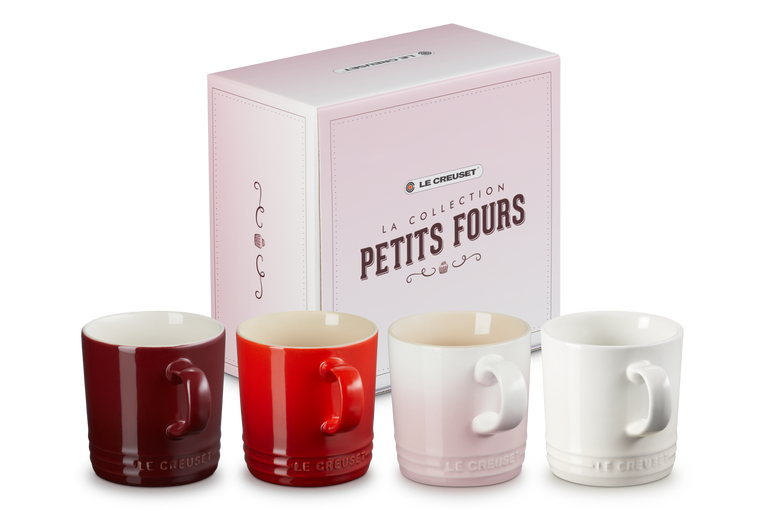 Petits Fours Set of 4 Mugs