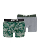2 Pack Woods Camo Boxer - Green/grey