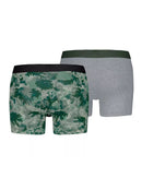 2 Pack Woods Camo Boxer - Green/grey