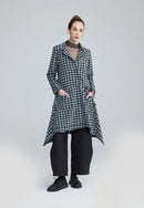 ZARIA KNITTED JACKET - Houndstooth
